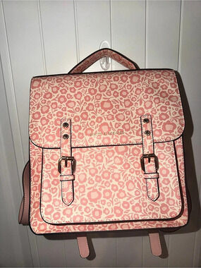 Poppy & Peonies The Wanderer Backpack Floral Pink